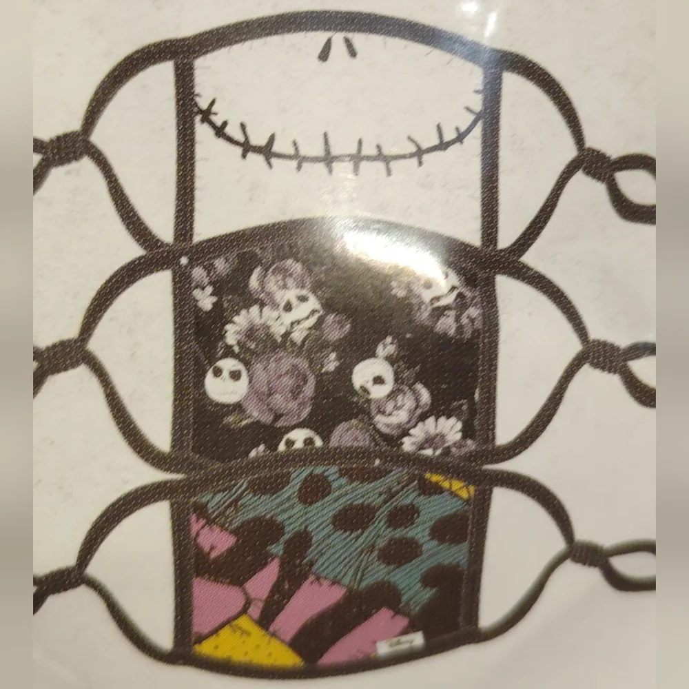 The Nightmare Before Christmas Cloth Face Masks 3-Pack